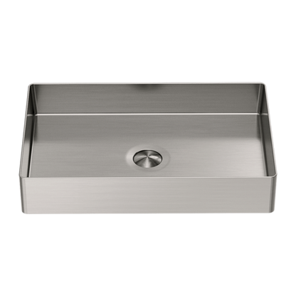 Rectangle Stainless Steel Basin Brushed Nickel - NRB3555BN