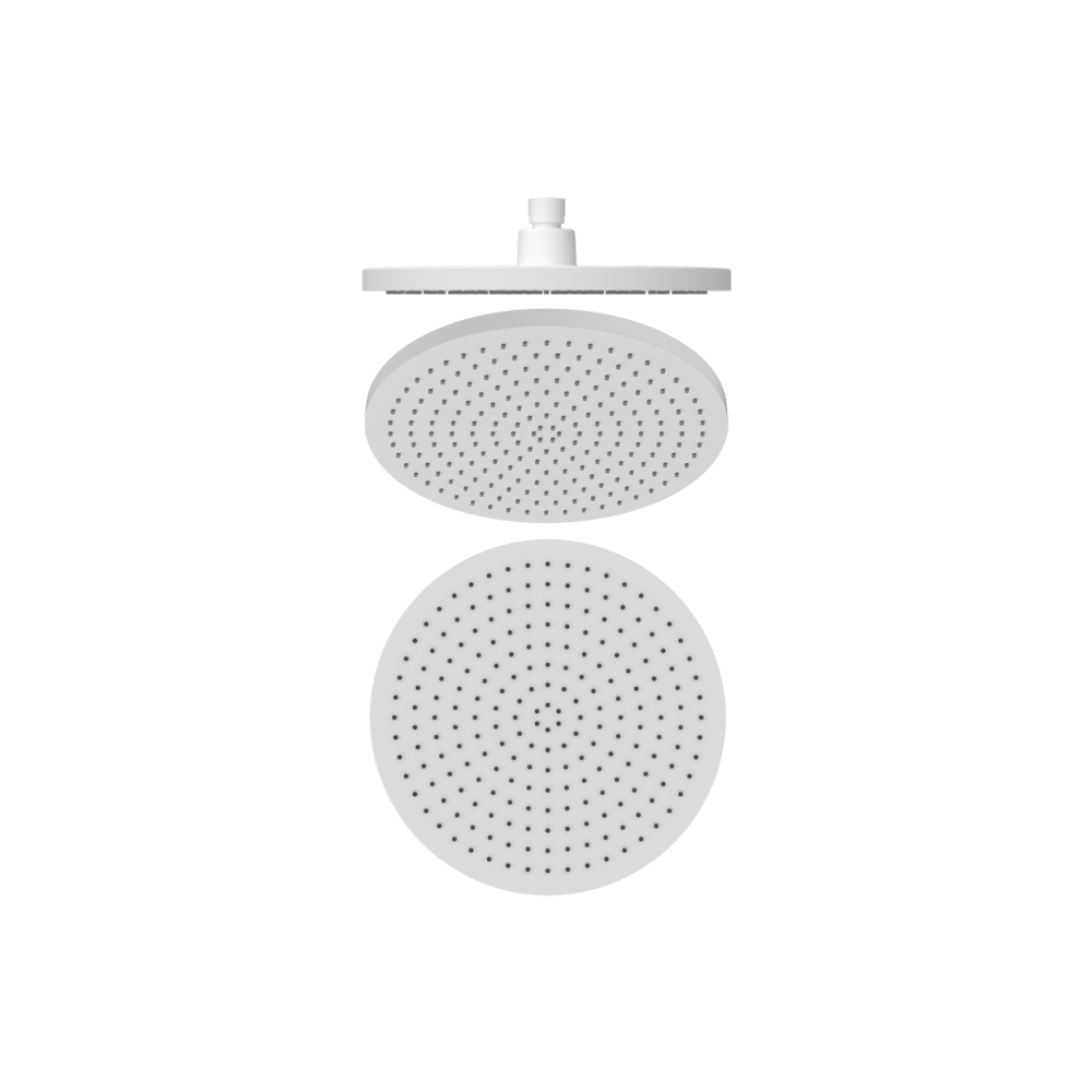 Shower Air Head 230mm Matte White - NR508076MW