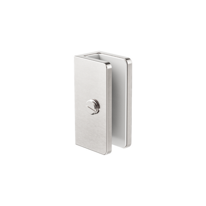 SHOWER U BRACKET 10MM GLASS BRUSHED NICKEL