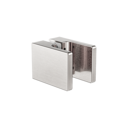 SQUARE SHOWER KNOB HANDLE BRUSHED NICKEL