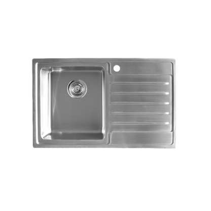 Sink & Drainer Care Single - Left Hand Bowl - LAB20-145-LHB