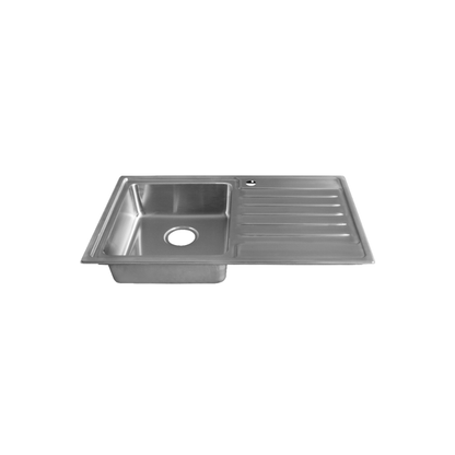 Sink & Drainer Care Single - Left Hand Bowl - LAB20-145-LHB