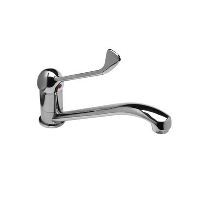 Standard Sink Mixer with Medical Handle Chrome - ALS-41303-R167MED