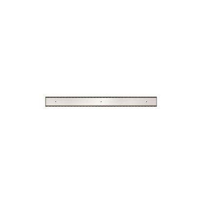 Tile Insert V Channel Floor Grate 50mm Outlet With Hole Saw Brushed Nickel - NRFG002HSBN