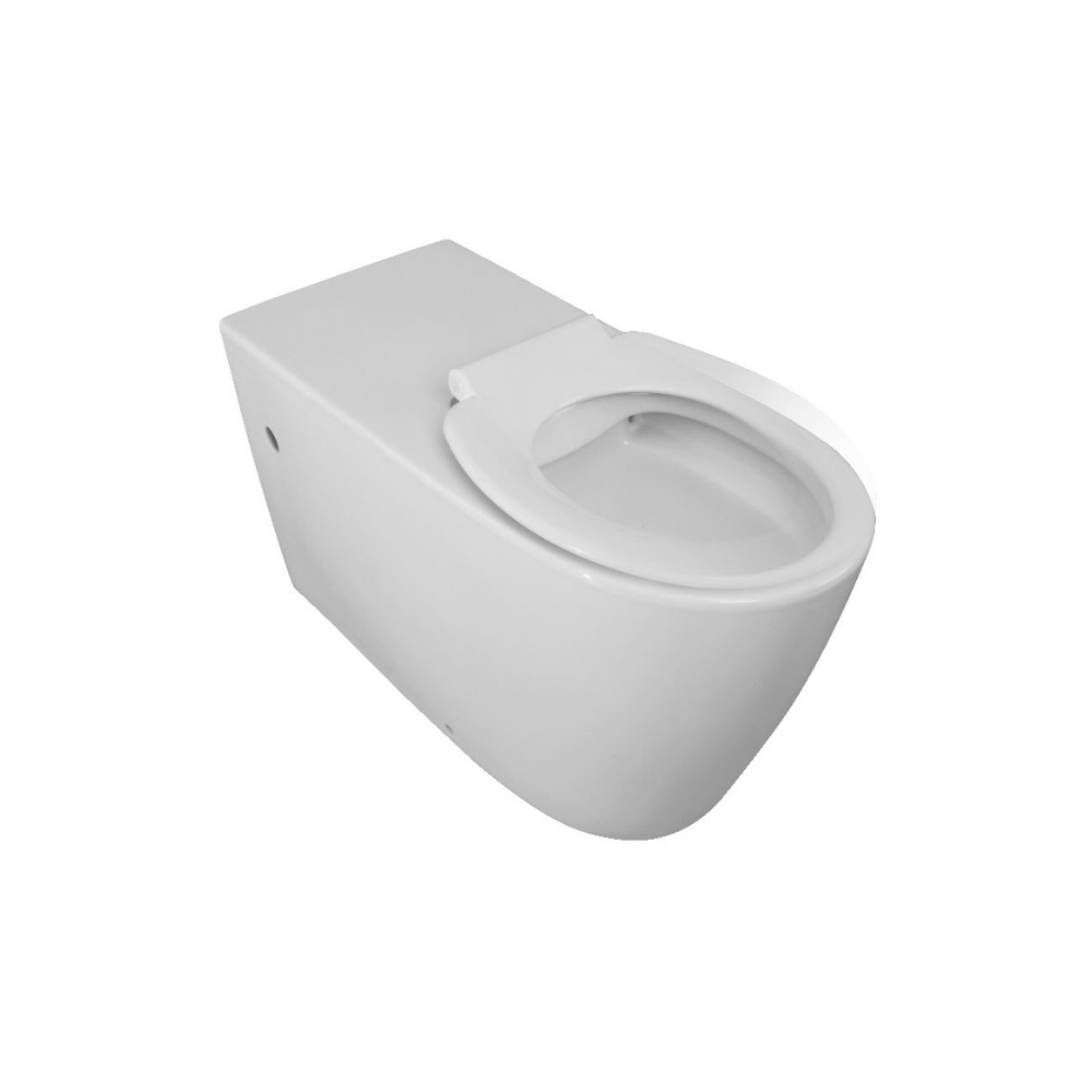 Toilet Pan 800mm AS1428.1 DDA - Blue Seat - HDC692-HEBTB