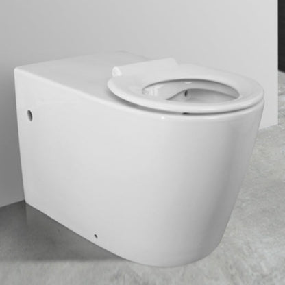 Toilet Pan 800mm AS1428.1 DDA - Blue Seat - HDC692-HEBTB