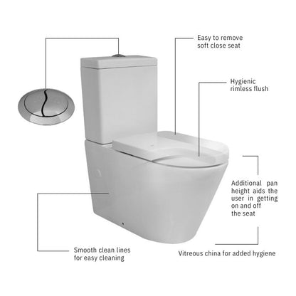 Toilet Suite Care Ambulant Wall Face