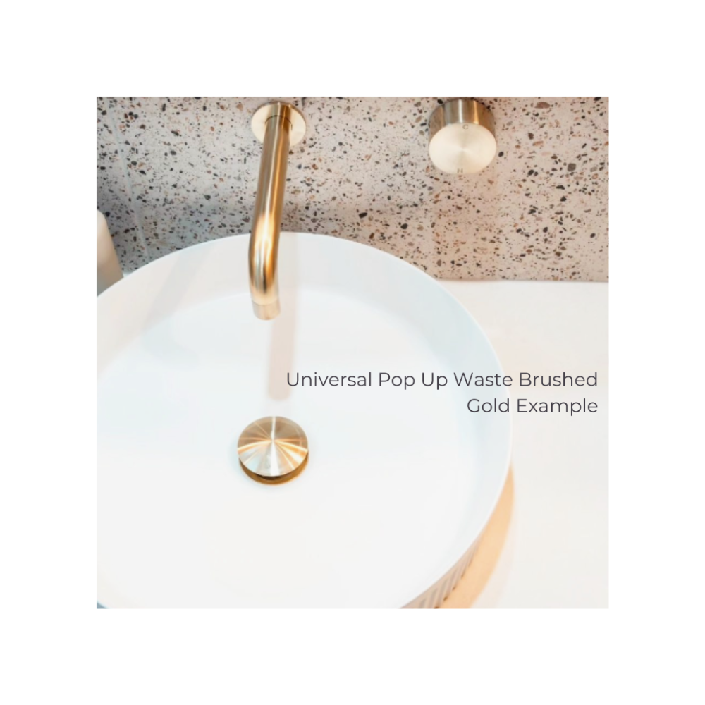 Universal Pop Up Waste Brushed Bronze - NRA706BZ