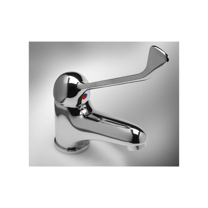 Standard Basin Mixer with Medical Handle Chrome - ALS-41302-R167MED
