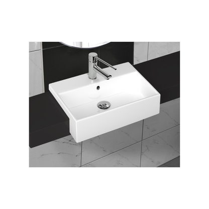Washbasin Purity Semi Recessed Ceramic 500mm -  ISV-10PL52050SV