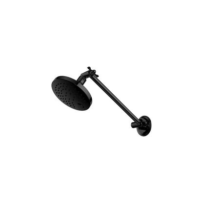 X Plus All Direction Shower Head Matte Black - NR201605MB