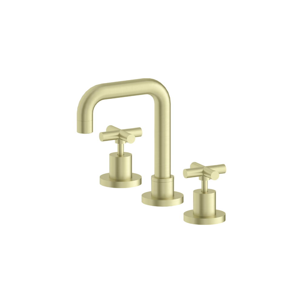 X Plus Basin Set Brushed Gold - NR201601BG