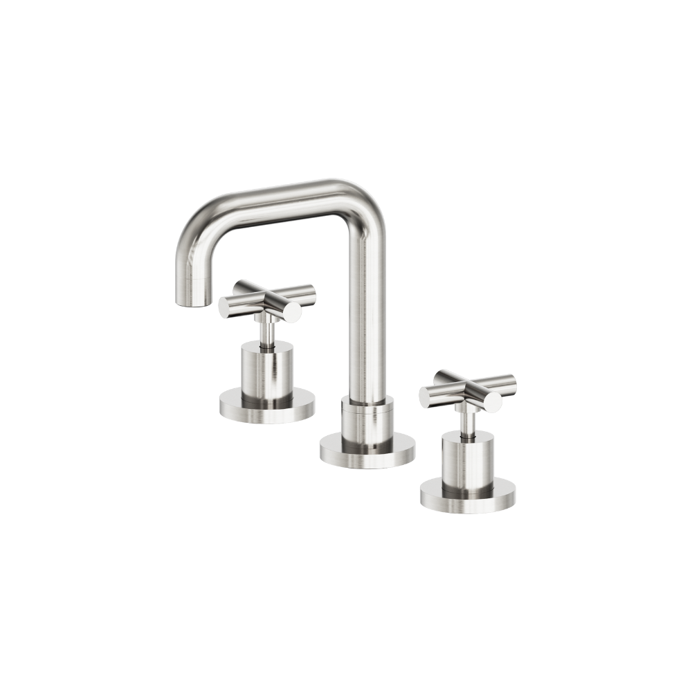 X Plus Basin Set Brushed Nickel - NR201601BN