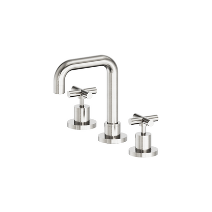 X Plus Basin Set Brushed Nickel - NR201601BN