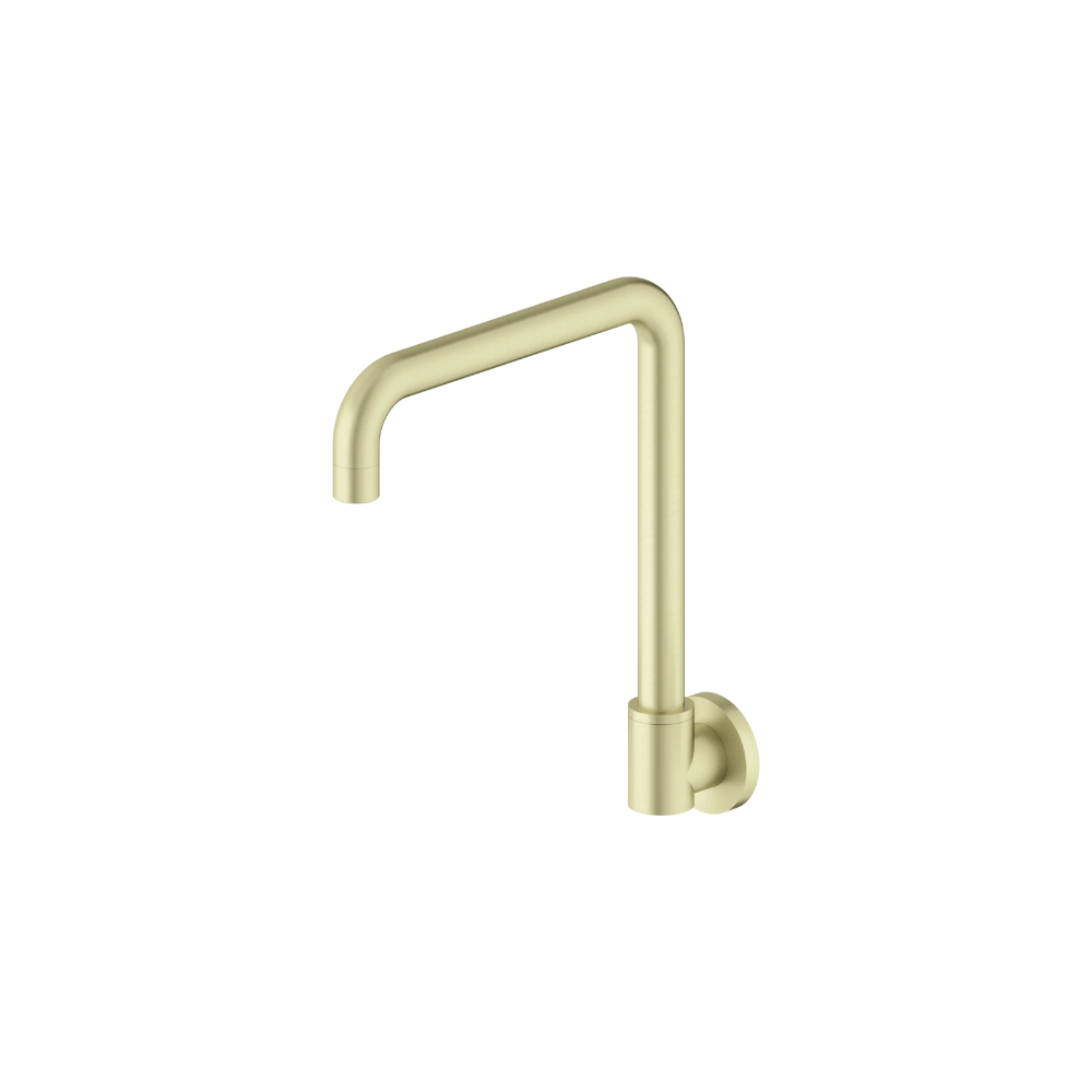 X Plus Wall Mounted Swivel Spout Only Brushed Gold - NR201607SBG