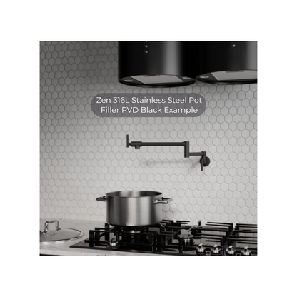 Zen 316L Stainless Steel Pot Filler Chrome - NR162203CH