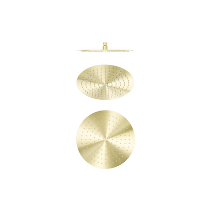 Zen SS316L 300mm Round Shower Head Brushed Gold - NR508041BG