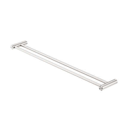 Zen SS316L Double Towel Rail 800mm Brushed Nickel - NR1630DBN