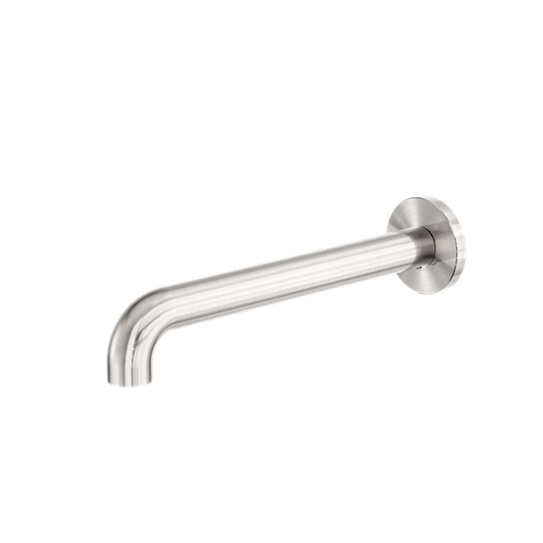 Zen SS316L Round Basin/Bath Spout Only 230mm Brushed Nickel - NR162203B230BN
