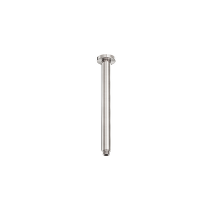 Zen SS316L Round Ceiling Arm 300mm Length Brushed Nickel - NR510BN