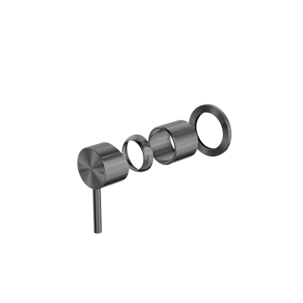 Zen SS316L Shower Mixer Trim Kits Only Graphite - NR162211tGR