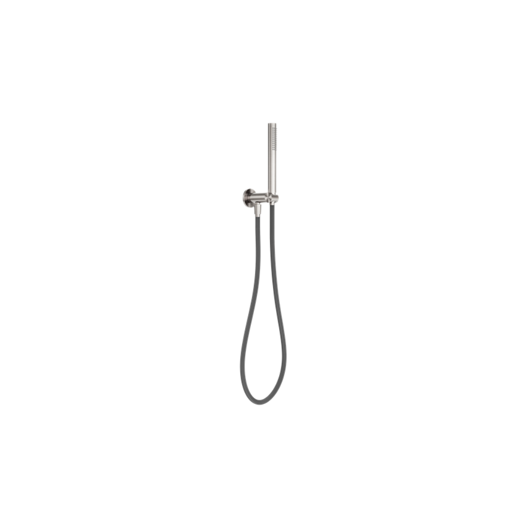 Zen SS316L Shower On Bracket With Outdoor Shower Hose Brushed Nickel - NR162205D01BN