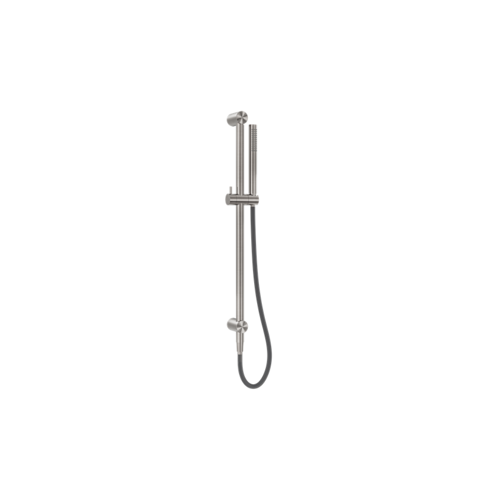 Zen SS316L Shower Rail With Outdoor Shower Hose Brushed Nickel - NR162205B01BN