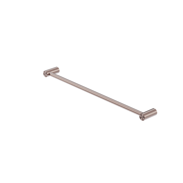 Zen SS316L Single Towel Rail 600mm Brushed Bronze - NR1624BZ