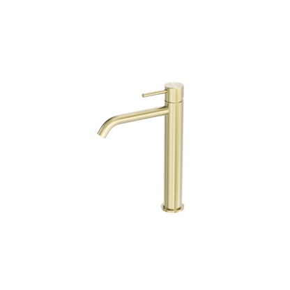 Zen SS316L Tall Basin Mixer Brushed Gold - NR162201ABG