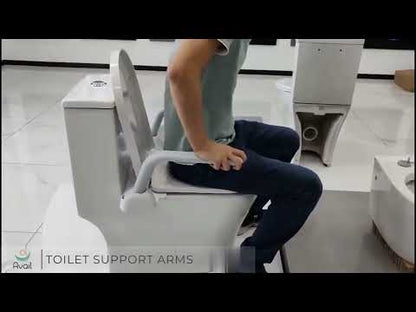 Liberty Toilet Support Arms White - S01SAW